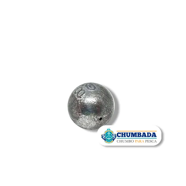 Chumbada Bola Furada Natural — Chumbada Oficial